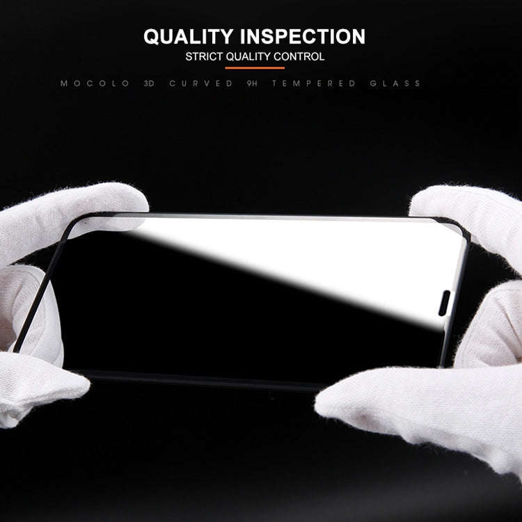 For iPhone 11 / XR mocolo 0.33mm 9H 3D Round Edge Tempered Glass Film, iPhone XR