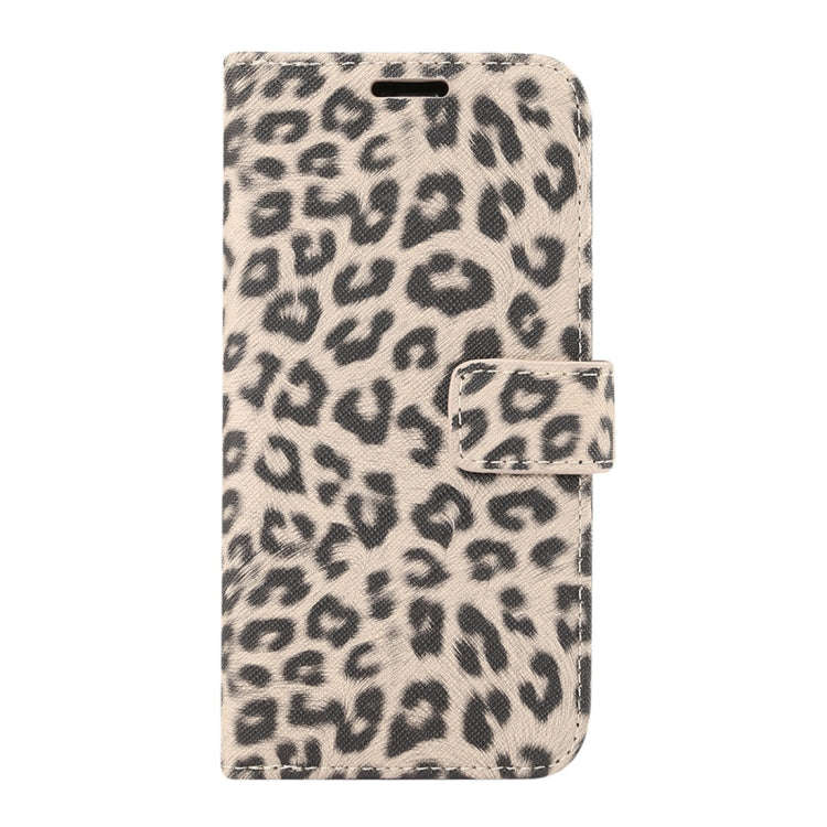 For iPhone XS Leopard Pattern Horizontal Flip Leather Case with Holder & Card Slots, For XS