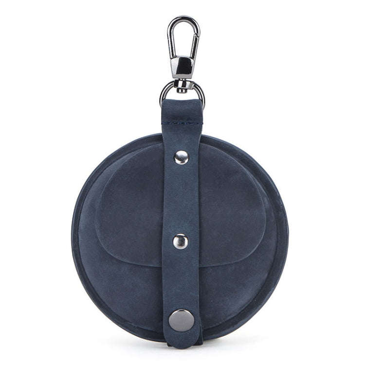 CF1042B For AirPods Pro Crazy Horse Texture Convenient Multifunction Earphone Protective Leather ...