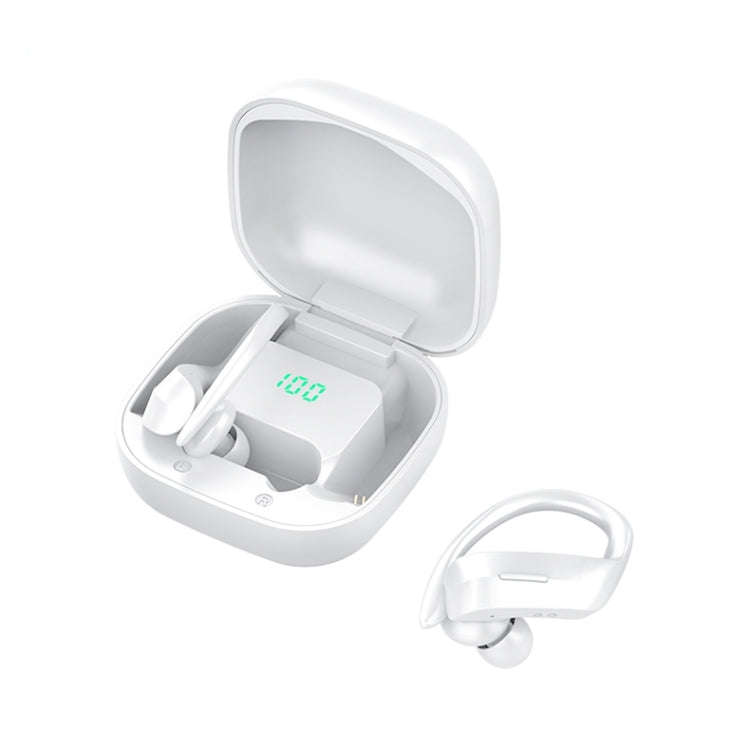 258 Wireless Ear-mounted Bluetooth Earphone with Charging Box & Digital Display, Support Touch & ...