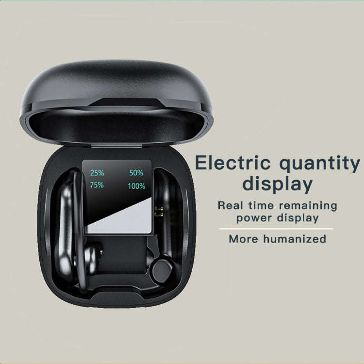 258 Wireless Ear-mounted Bluetooth Earphone with Charging Box & Digital Display, Support Touch & ...