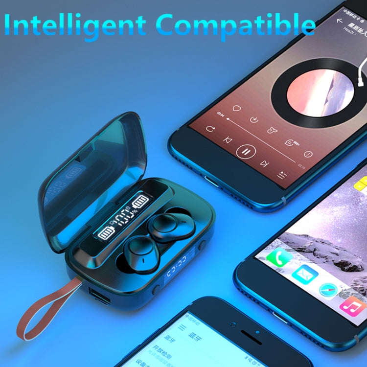 A13 TWS CVC8.0 and DSP Dual Noise Cancelling Touch Bluetooth Earphone with Charging Box, Support ...