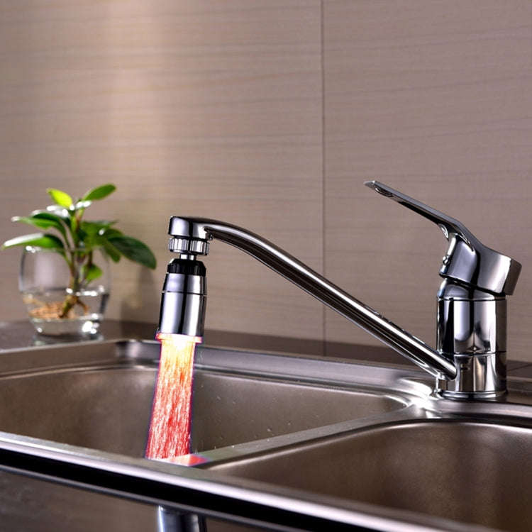 SDF-B9 1 LED ABS Temperature Sensor 3-color LED Faucet Light Water Glow Shower, Size: 58 x 28mm, ...
