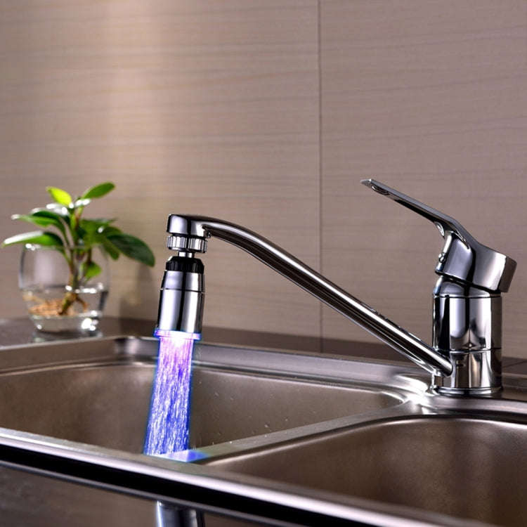 SDF-B9 1 LED ABS Temperature Sensor 3-color LED Faucet Light Water Glow Shower, Size: 58 x 28mm, ...