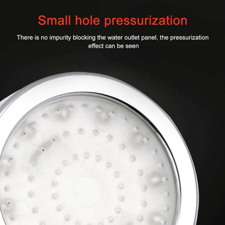 SDS-A23 15 LEDs ABS Temperature Sensor Negative Ions RGB LED Shower Head, Size: 23 x 6.5 x 5.8cm,...