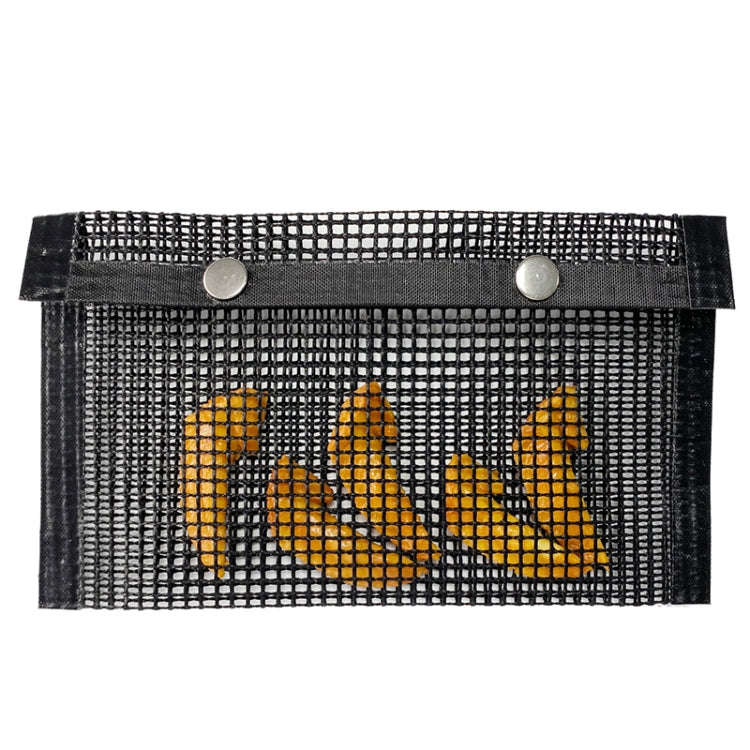 Barbecue Heat Resistant Non-stick Grilling Mesh BBQ Baking Bag, Size: 24 x 14cm (Black), 24 x 14c...