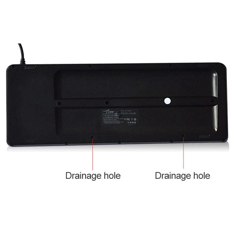DS-8800 PS / 2 Interface Prevent Water Splashing Laser Engraving Character One-piece Wired Touchp...
