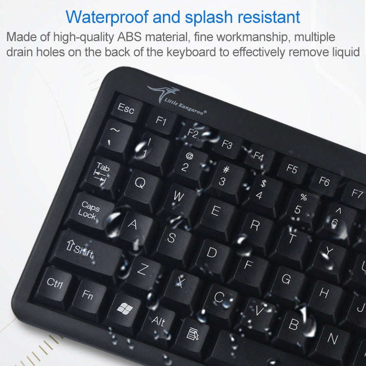 DS-8800 PS / 2 Interface Prevent Water Splashing Laser Engraving Character One-piece Wired Touchp...