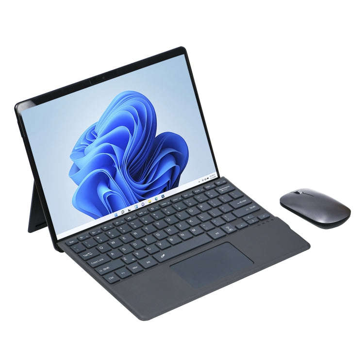 For Microsoft Surface Pro 8 Tablet Colorful Backlight Bluetooth Keyboard Leather Case with Pen Sl...