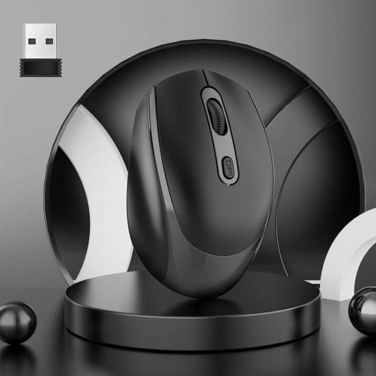 HXSJ M107 4-buttons 1600 DPI Dual Mode 2.4GHz + Bluetooth 5.1 Wireless Rechargeable Mouse, Batter...