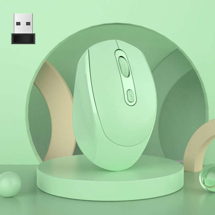 HXSJ M107 4-buttons 1600 DPI Dual Mode 2.4GHz + Bluetooth 5.1 Wireless Rechargeable Mouse, Batter...