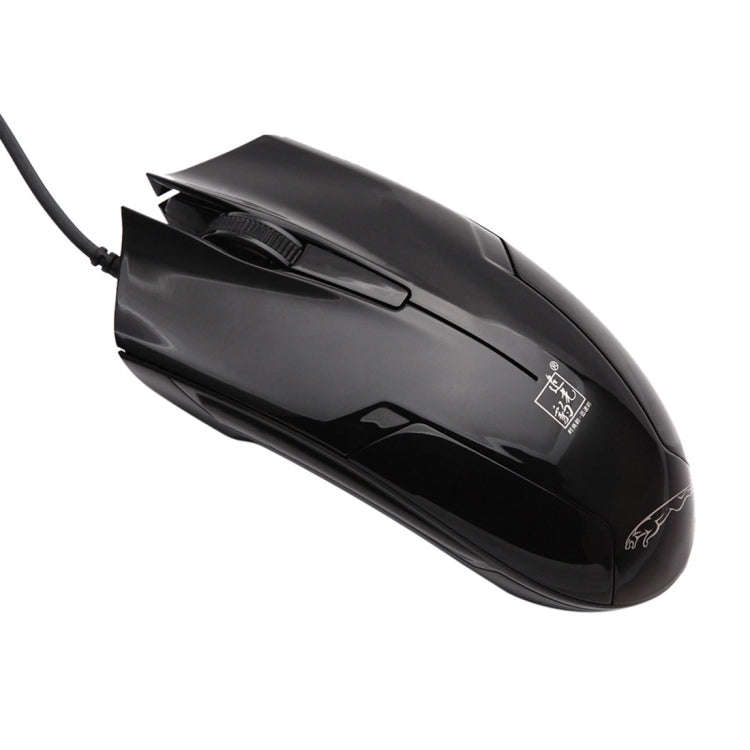 Chasing Leopard 119 USB Universal Wired Optical Gaming Mouse, Length: 1.45m, 119 Black, 119 Jet B...