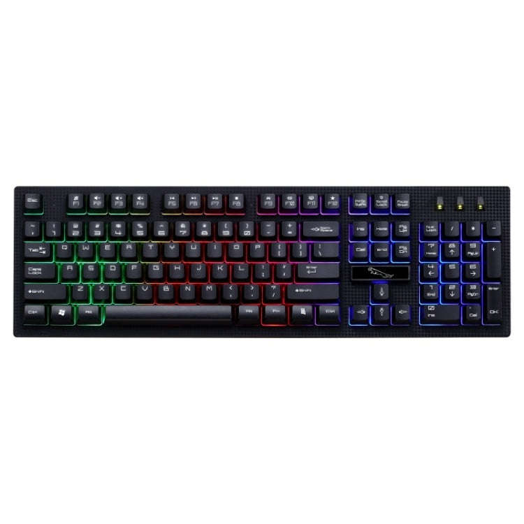 ZGB G20 104 Keys USB Wired Mechanical Feel Glowing Computer Keyboard Gaming Keyboard
