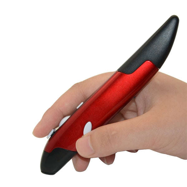 PR-03 2.4G USB Receiver Adjustable 1600 DPI Wireless Optical Pen Mouse for Computer PC Laptop Dra...