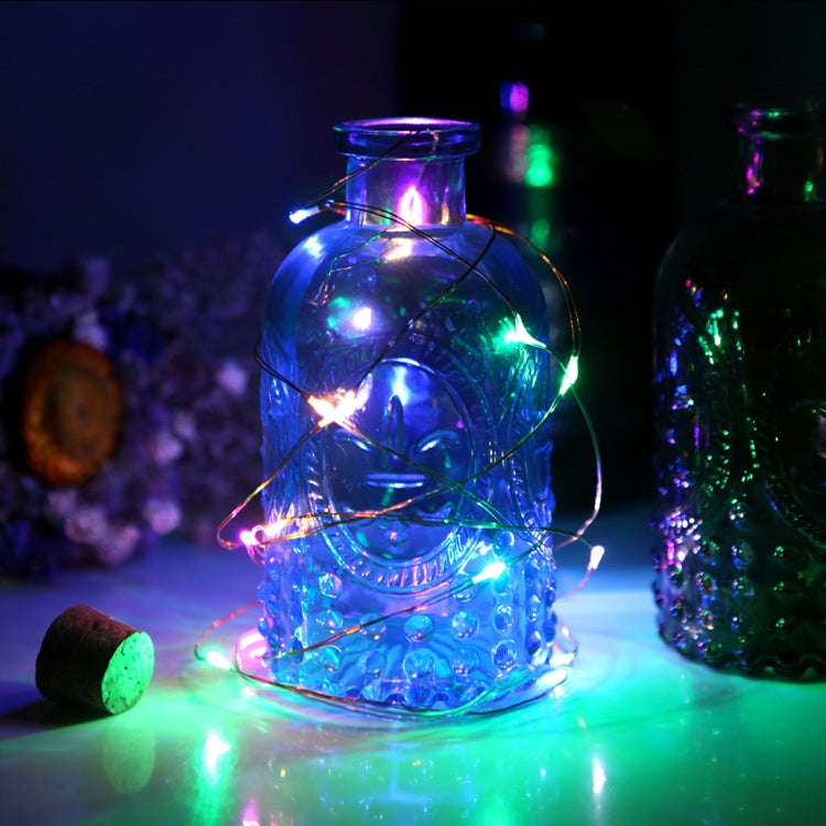 50 LEDs 3 x AA Batteries Box Fairy Lamp Decorative Light with Remote Control, DC 5V, Colorful Lig...