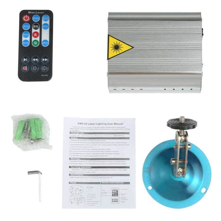 EMS-08 5V LED Laser Stage Light