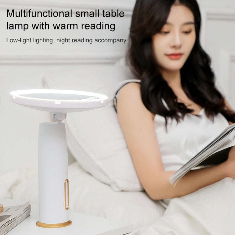 Smart LED Desktop Makeup Mirror with Fill Light, White Light, White Light