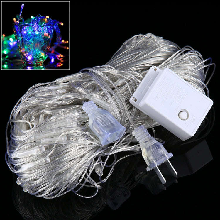 200 LEDs Reticular String Light with End Joint & Multi-function Controller, US Plug,  AC 110V, Co...