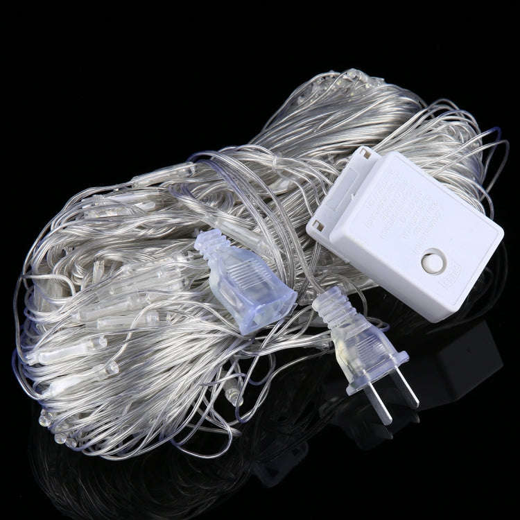 200 LEDs Reticular String Light with End Joint & Multi-function Controller, US Plug,  AC 110V, Co...