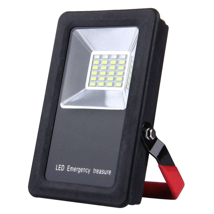 24 LEDs SMD5730 2400LM 6000-6500K Red and Blue Light Flashing Warning Lights Portable with Holder...