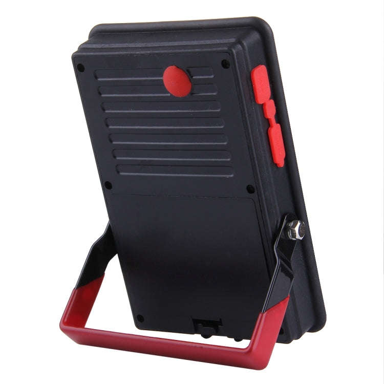 24 LEDs SMD5730 2400LM 6000-6500K Red and Blue Light Flashing Warning Lights Portable with Holder...