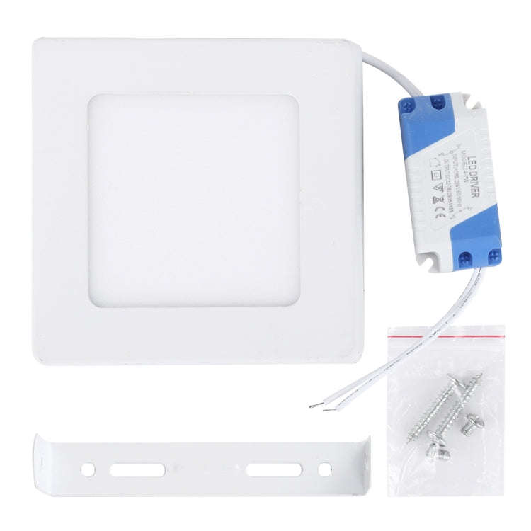 12cm 30 LEDs SMD 2835, AC 85-265V, 6W Warm White Light