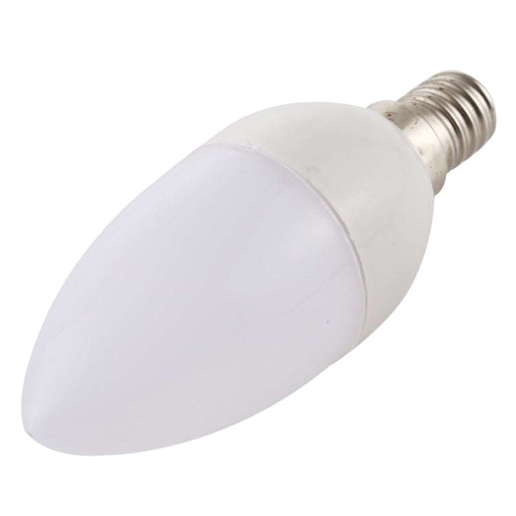 3W 6500K E14 2835 8LEDs Pointed LED Energy Saving Bulb, Light Color: White Light, 110-220V, White...