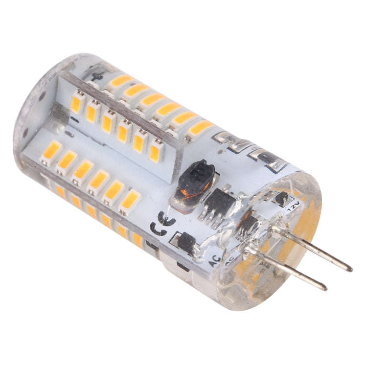 G4 2800-3200K 200LM 57LEDs Silicone LED Corn Light, 3014 SMD, Light Color: Warm White, AC / DC 12...