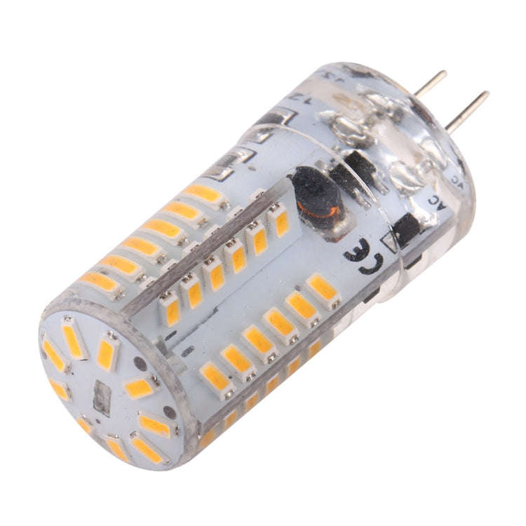 G4 2800-3200K 200LM 57LEDs Silicone LED Corn Light, 3014 SMD, Light Color: Warm White, AC / DC 12...