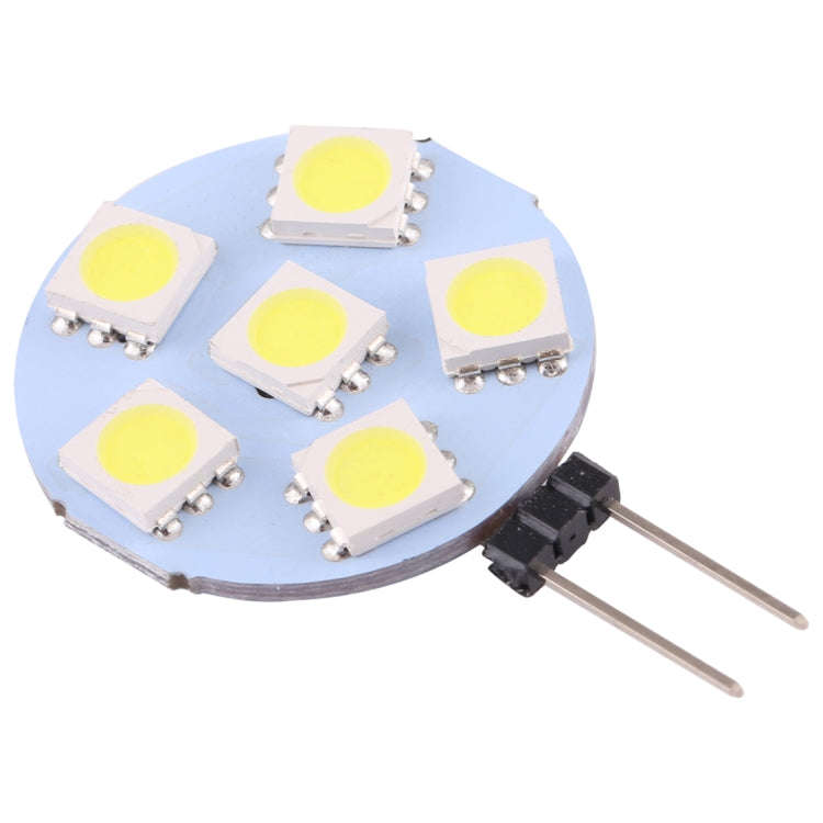 G4 6 LEDs SMD 5050 72LM 2800-3200K Stepless Dimming Energy Saving Light Pin Base Lamp Bulb, DC 12...
