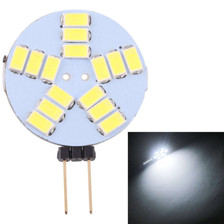 G4 15 LEDs SMD 5730 400LM 2800-3200K Stepless Dimming Energy Saving Light Pin Base Lamp Bulb, DC ...