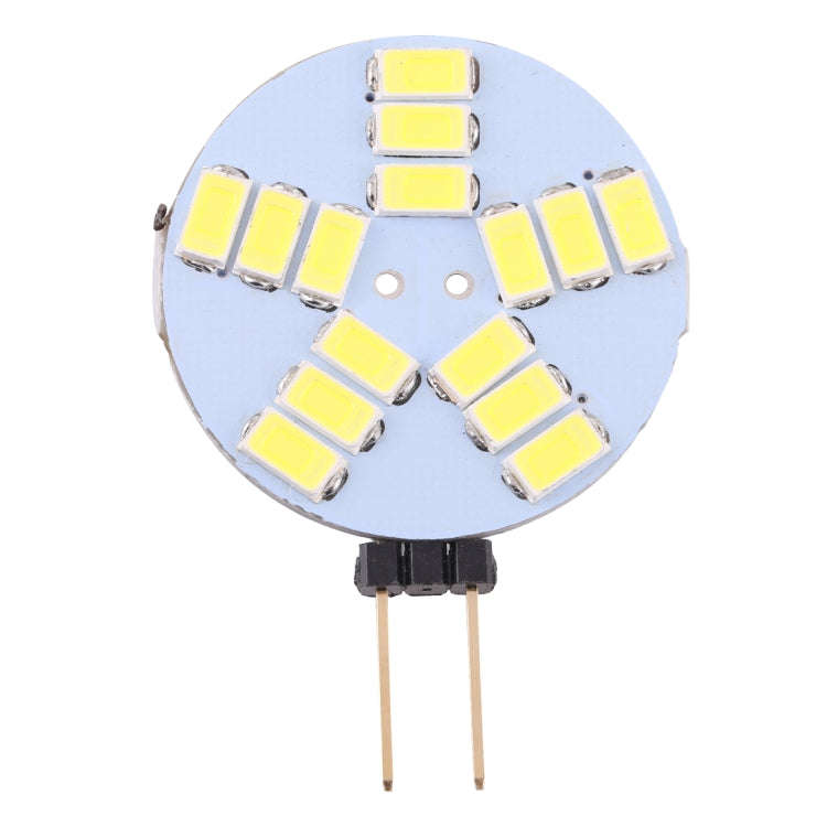 G4 15 LEDs SMD 5730 400LM 2800-3200K Stepless Dimming Energy Saving Light Pin Base Lamp Bulb, DC ...