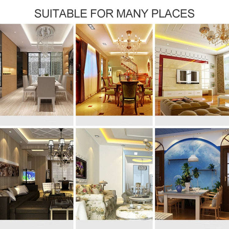 G4 12 LEDs SMD 5730 360LM 2800-3200K Round Shape Stepless Dimming Energy Saving Light Pin Base La...