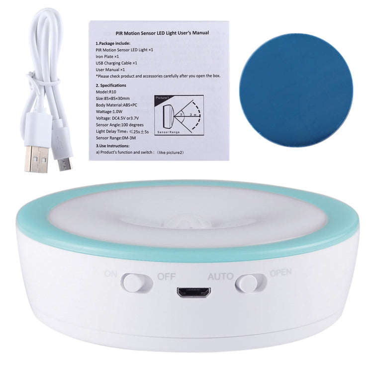 4000K Emergency Light Cabinet Lamp, Sensor Distance: about 3m, DC 4.5V