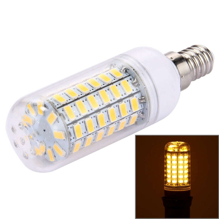 E14 5.5W 69 LEDs SMD 5730 LED Corn Light Bulb, AC 220-240V, AC 220-240V