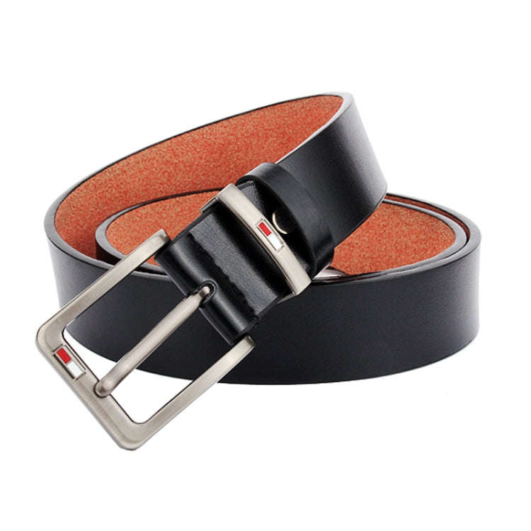 Dandali L8039 Men Casual Antique Pin Buckle Leather Belt Waistband, Length: 110-125cm