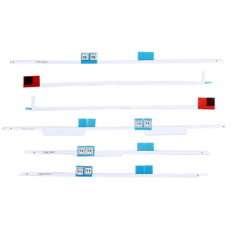 6 in 1 for iMac 27 inch A1419 (2012 - 2015) LCD Adhesive Stickers, A1419