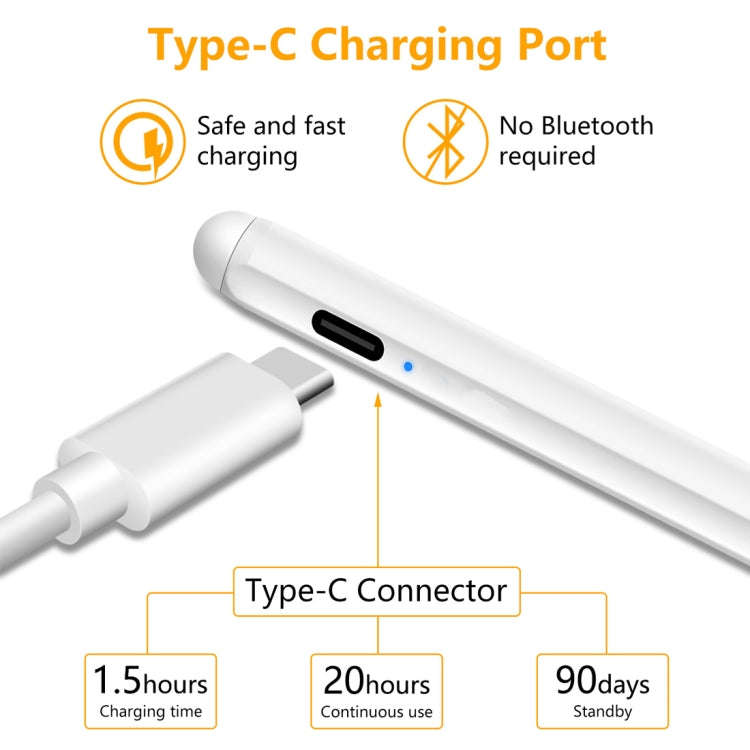 1.4-2.3mm Magnetic Design Superfine Nib Prevent Accidental Touch Handwritten Capacitive Screen St...