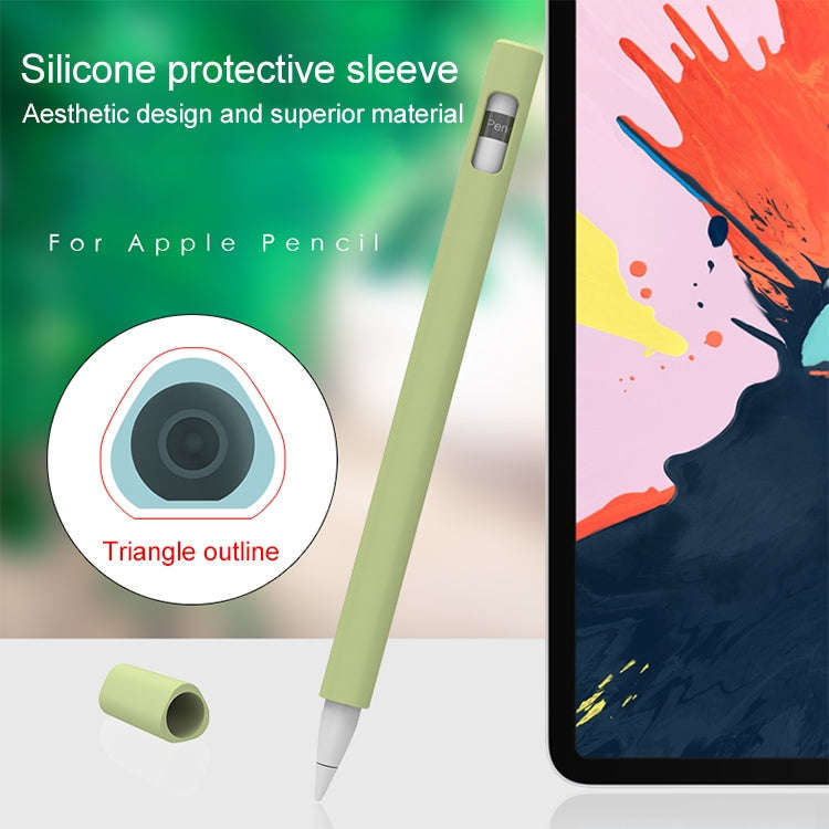 LOVE MEI For Apple Pencil 2 Triangle Shape Stylus Pen Silicone Protective Case Cover