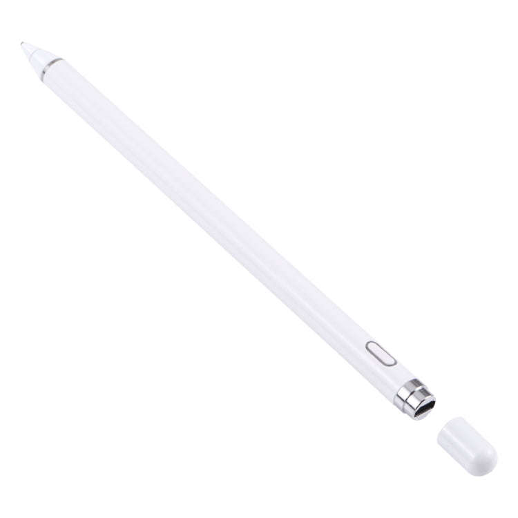 Pencil Universal Rechargeable Active Capacitive Stylus Pen with Magnetic Cap, Pencil White, Penci...