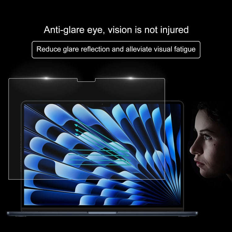 For MacBook Air 15.3 inch A2941 2023 0.26mm 9H Surface Hardness Explosion-proof Tempered Glass Fi...