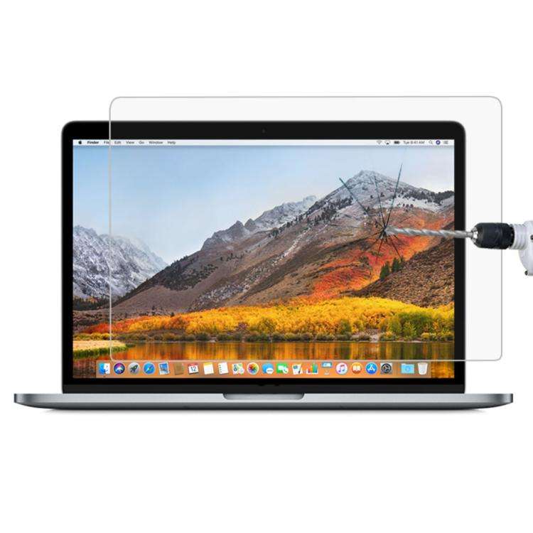9H Surface Hardness HD Explosion-proof Tempered Glass Film for Macbook Pro 15.4 inch with Touch B...