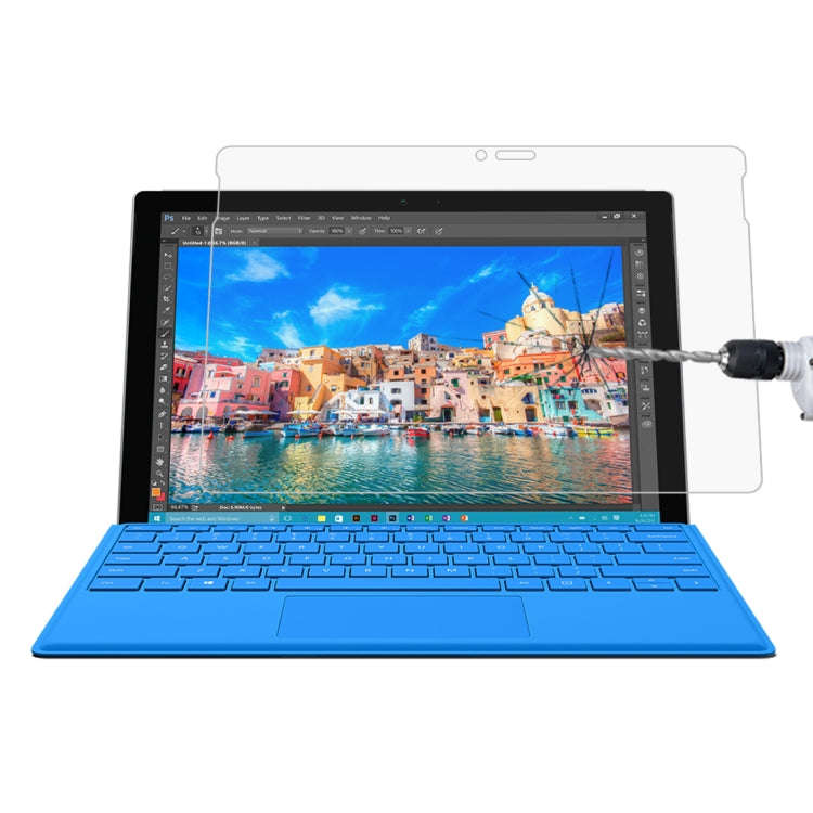 0.4mm 9H Surface Hardness Full Screen Tempered Glass Film for Microsoft Surface 3 10.8 inch, For ...