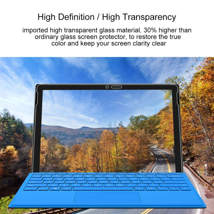0.4mm 9H Surface Hardness Full Screen Tempered Glass Film for Microsoft Surface 3 10.8 inch, For ...