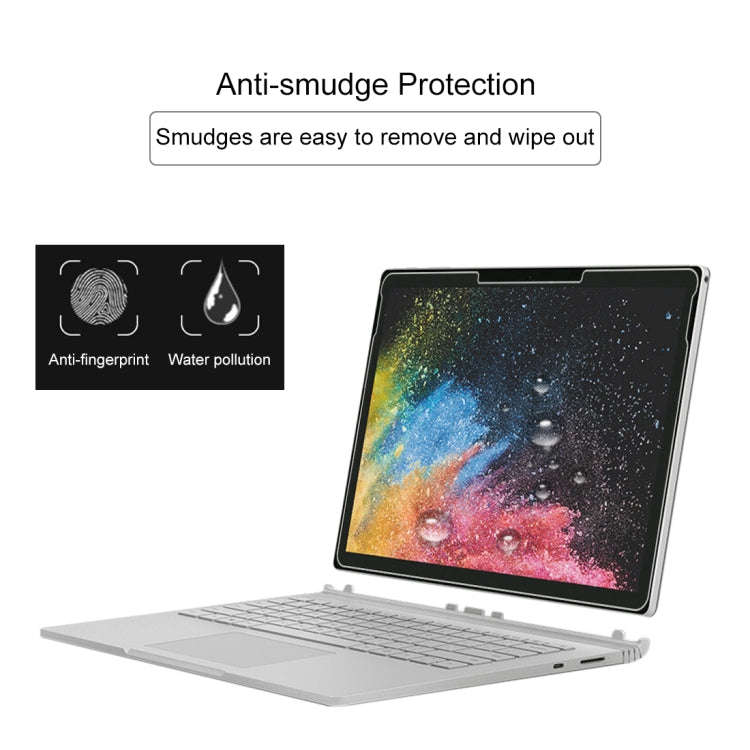 0.4mm 9H Surface Hardness Full Screen Tempered Glass Film for Microsoft Surface Book 2 13.5 inch,...