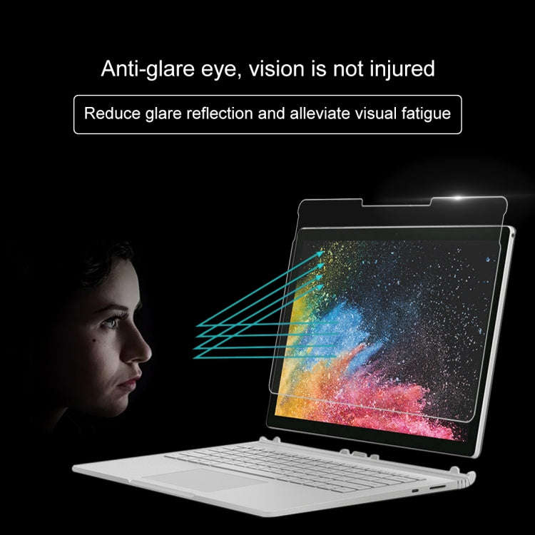 0.4mm 9H Surface Hardness Full Screen Tempered Glass Film for Microsoft Surface Book 2 13.5 inch,...
