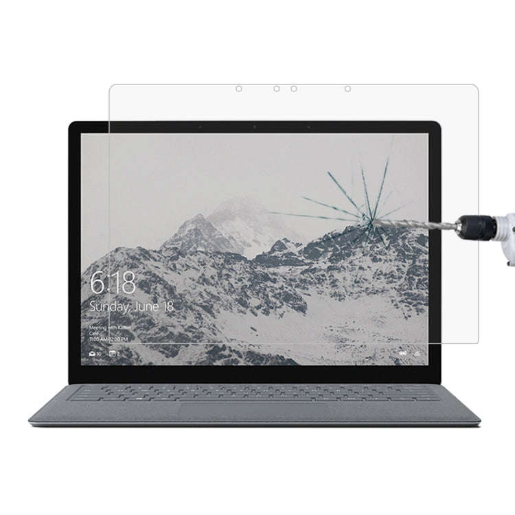 0.4mm 9H Surface Hardness Full Screen Tempered Glass Film for Microsoft Surface Laptop 13.5 inch,...