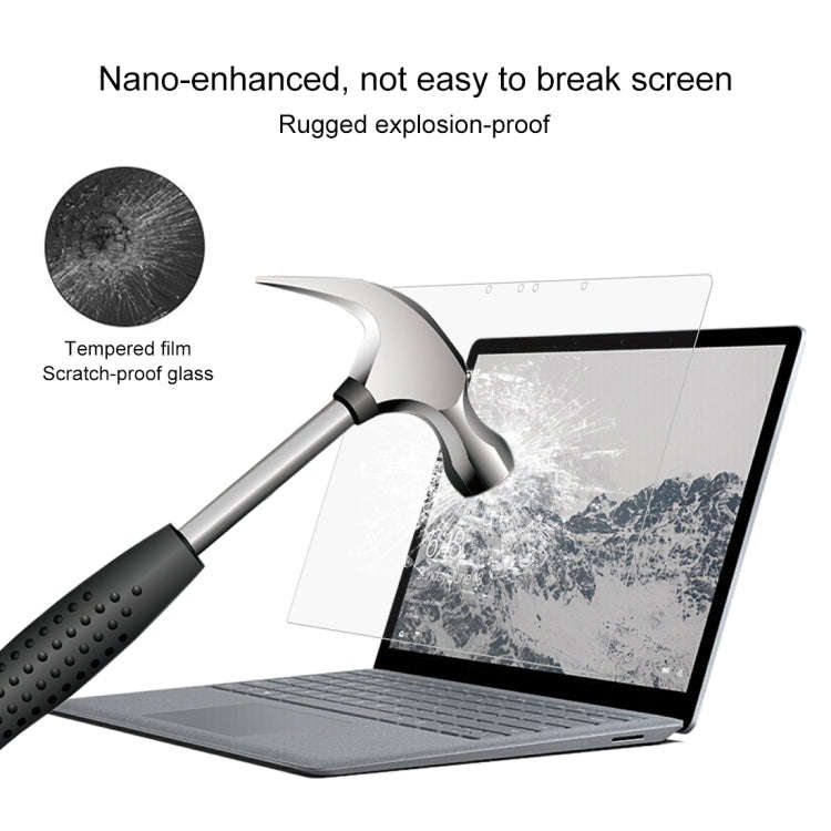 0.4mm 9H Surface Hardness Full Screen Tempered Glass Film for Microsoft Surface Laptop 13.5 inch,...