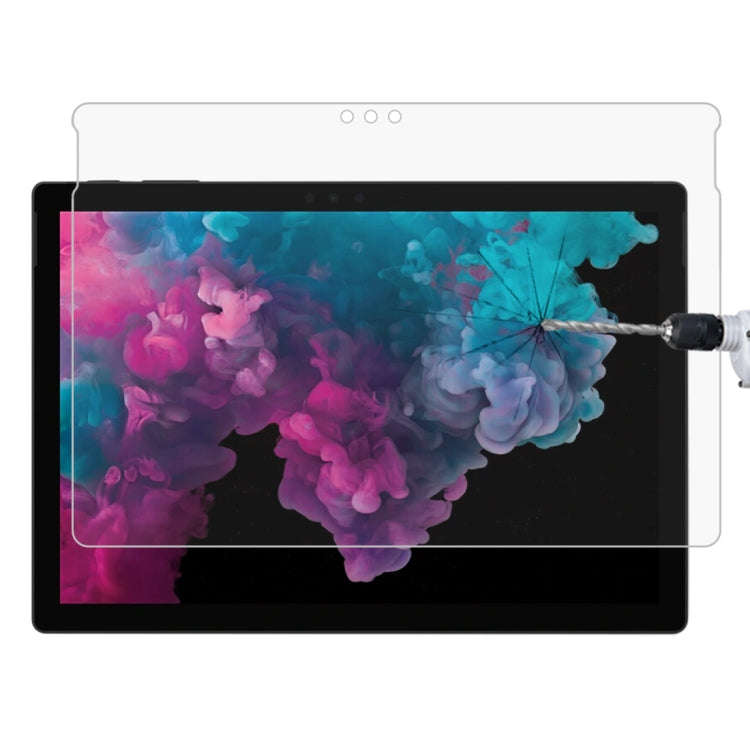 0.4mm 9H Surface Hardness Full Screen Tempered Glass Film for Microsoft Surface Pro 6 12.3 inch, ...
