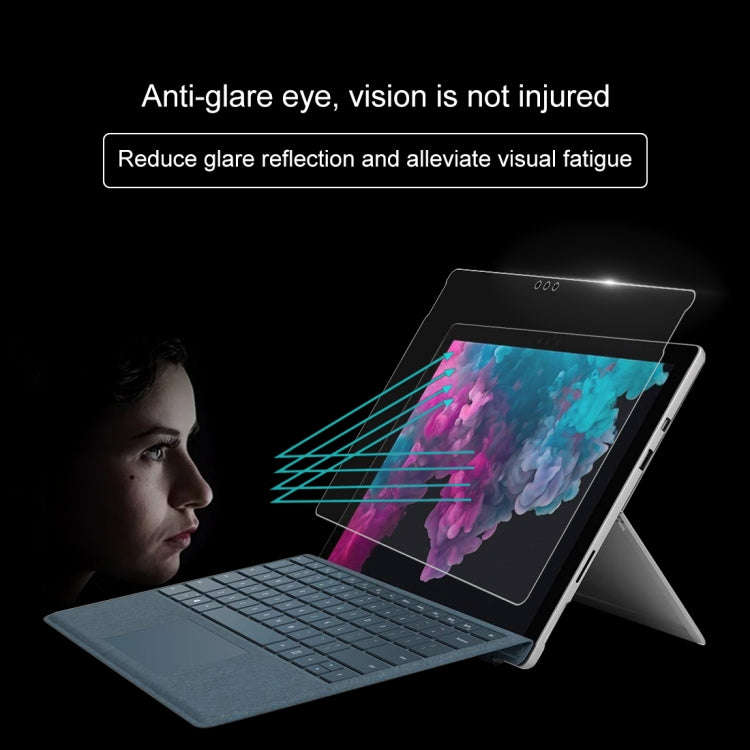0.4mm 9H Surface Hardness Full Screen Tempered Glass Film for Microsoft Surface Pro 6 12.3 inch, ...